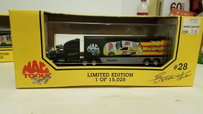 lot 1311 image: mac tools Ernie Irvan 1 of 15028 in display boxes