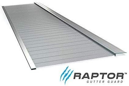 lot 3110 image: Raptor Gutter Guard  Stainless Steel Micro-Mesh, Contractor-Grade, DIY Gutter Cover. Fits Any Roof or Gutter Type � 48ft to a Box. Fits a Standard 5  Gutter