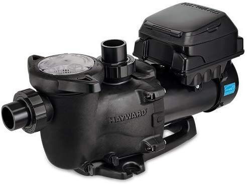 lot 3135 image: Hayward SP2303VSP MaxFlo VS Variable-Speed Pool Pump, BLACK  GOLD