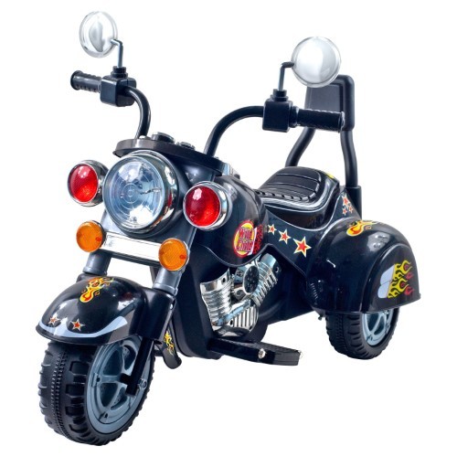 lot 3142 image: Ride on Toy, 3 Wheel Trike Chopper Motorcycle for Kids by Lil Rider - Battery Powered Ride on Toys for Boys and Girls, 18 Months - 4 Year Old, Black