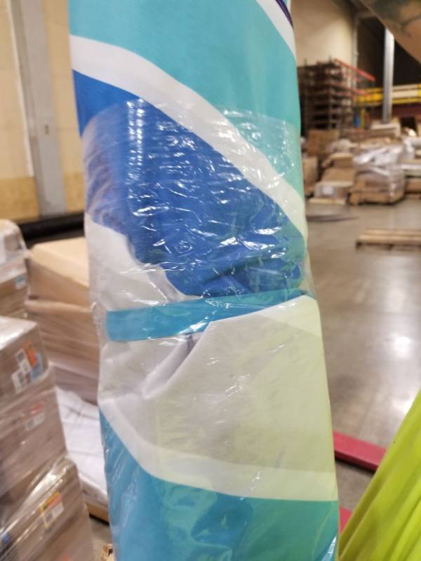 lot 3188 image: MOVTOTOP 9ft Patio Umbrella, UPF50 Table Umbrella with Crank and Ventilation Weatherproof Cover, Tilt Thickened Pole for Patio Pool Porch