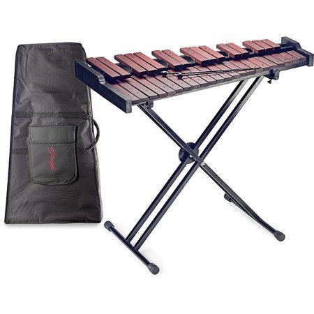 lot 3238 image: Stagg XYLO-SET 37 37-Key Xylophone with Mallets and Stand, woodenblack, -inch