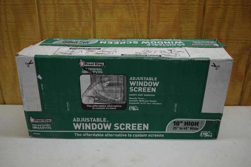 lot 75 image: 12 Frost King Adjustable Window Screens