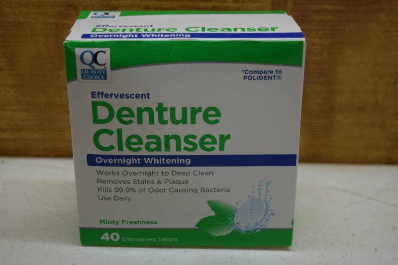 lot 84 image: 12 Boxes of 40 QC Denture Cleanser Tablets