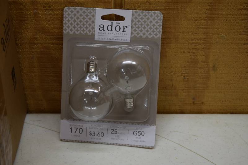 lot 123 image: 16 Ador Wax Warmer Bulbs