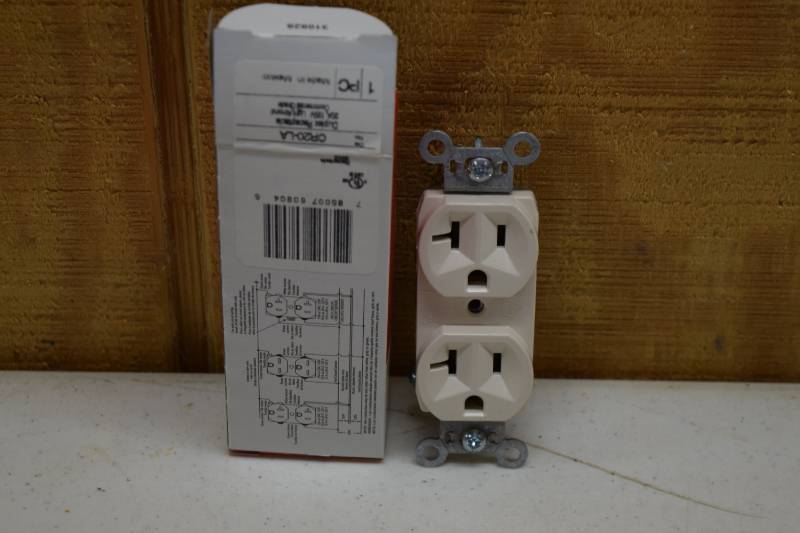 lot 135 image: 10 Legrand Duplex Receptacle Commercial Grade