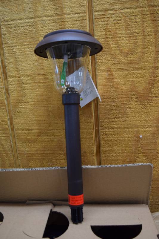 lot 227 image: 6 Living Accents Solar LED Pathway Lights