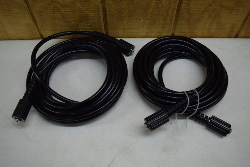 lot 246 image: 2 Peggas Craftsman 25 Foot Pressure Washer Hoses 3200 psi