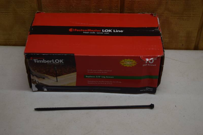 lot 248 image: 238 TimberLok Structural Wood Screws