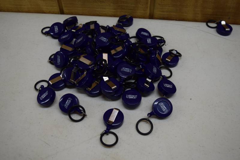 lot 253 image: 48 Purell Retractable Hand Sanitizer Lanyards