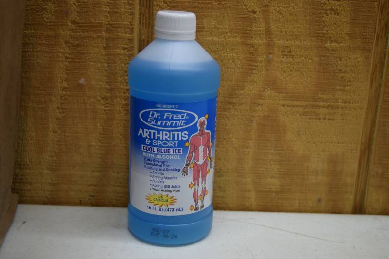 lot 334 image: 12 Bottles Dr Fred Summit Arthritis and Sport Cool Blue Ice Rub