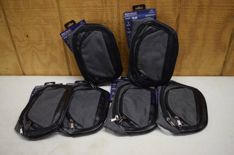 lot 371 image: 6 George Waist Wallets Fanny Packs
