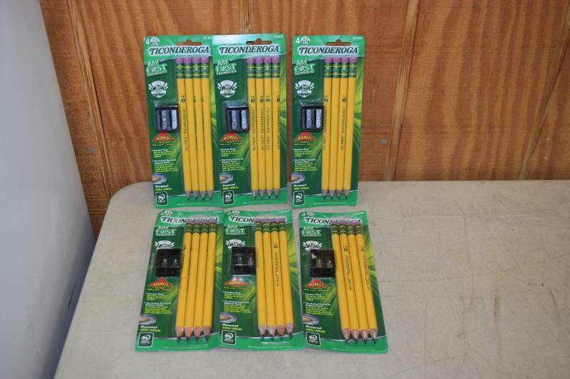 lot 413 image: 24 Dixon My First Ticonderoga Pencils