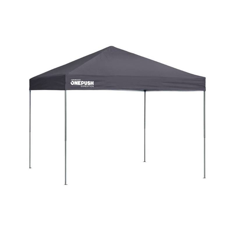 lot 8323 image: Expedition EX100 One Push 10 x 10 ft. Straight Leg Canopy - Charcoal