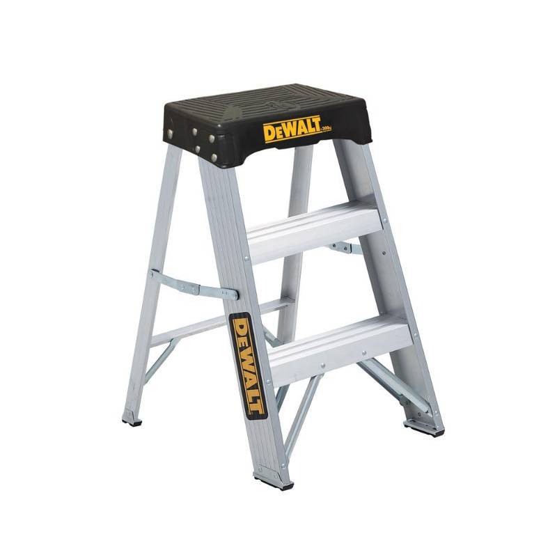 lot 8332 image: DeWalt DXL2010-02 2-Feet Aluminum Stepladder Type IA with 300-Pound Duty Rating, 2-Feet