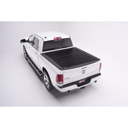 lot 8333 image: BAK Industries 72207 BAKFlip F1 Hard Folding Truck Bed Cover Without Bed Rail Storage