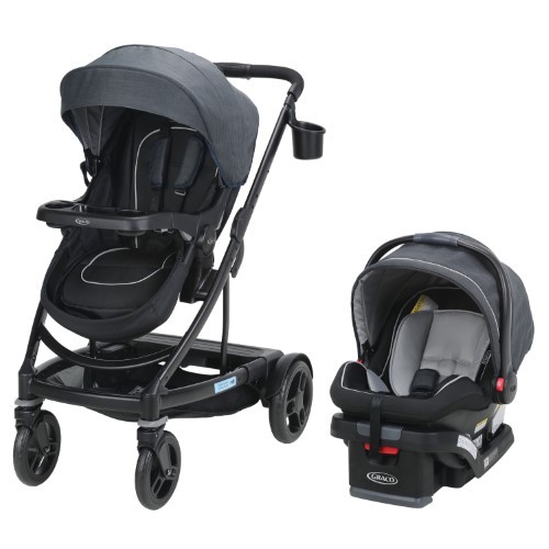 lot 8382 image: Graco Uno2Duo Travel System - Reece