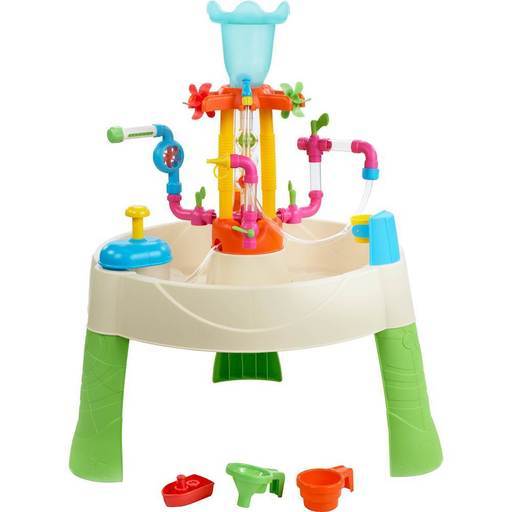 lot 8385 image: Little Tikes Fountain Factory Water Table