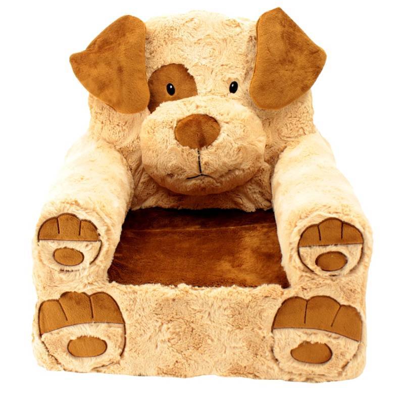 lot 8421 image: Sweet Seats Dog Plush, Tan, One Size