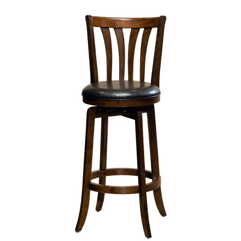 lot 8479 image: Hillsdale Savana 25  Swivel Counter Stool in Cherry