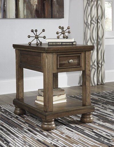 lot 8486 image: Chair Side End Table