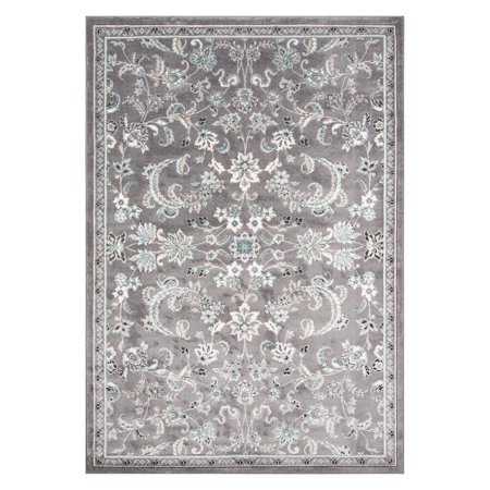 lot 8528 image: Momeni Brooklyn Heights Polyester and Polypropylene Machine Made Grey Area Rug 710  X 910