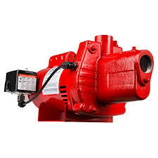 lot 8312 image: Red Lion RJS-100-PREM 23 GPM 1 HP Cast Iron Shallow Well Jet Pump