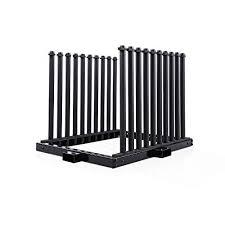 lot 8344 image: AA-Racks GM301U Windshield Rack with Quality Foam Pads Auto Glass Truck Cargo Management Rack with 22 Inch High Masts (9 Lite Slot Rack)