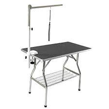 lot 8409 image: Flying Pig Grooming Medium Stainless Steel Frame Foldable Dog Pet Table