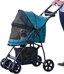 lot 8430 image: Pg8030nzpga Pine Green No-zip Happy Trails Lite Pet Stroller