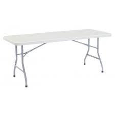lot 8454 image: TABLEFOLD IN HALF-PLASTIC 30x96 - Folding Table