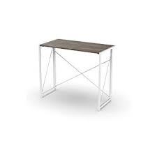 lot 8457 image: Urban Shop NK657279 Wood Folding Desk, White