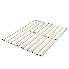 lot 8506 image: Zinus Annemarie Solid Wood Bed Support Slats  Fabric-covered  Bunkie Bo...