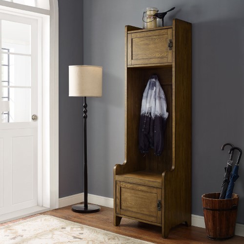 lot 8490 image: Fremont Entryway Tower Coffee (Brown) - Crosley