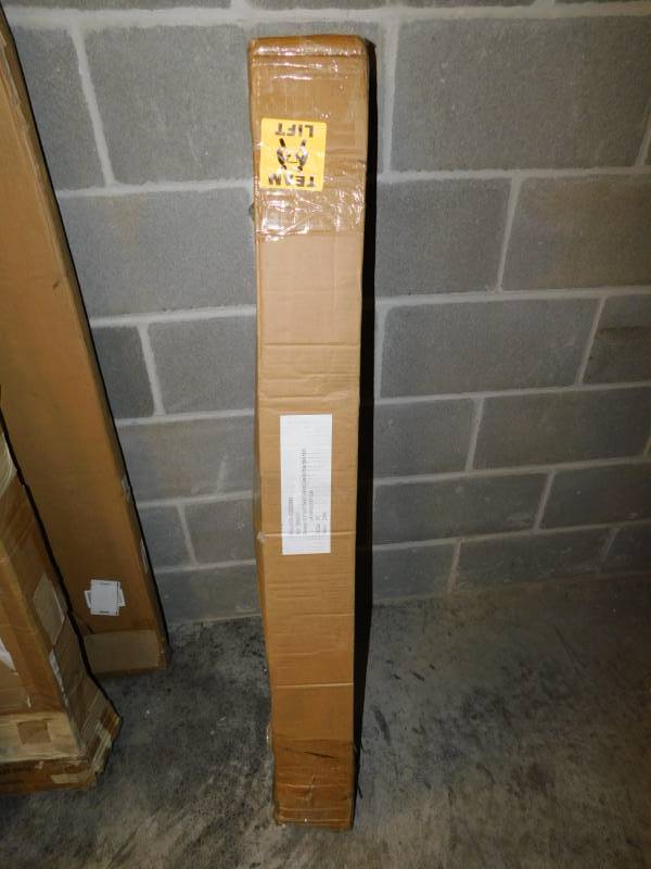 lot 8449 image: U Brands Glass Dry Erase Board, Double-Sided Rolling Easel