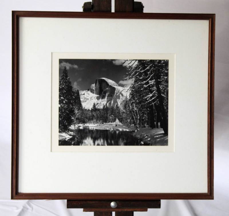 lot 17 image: Black & White Framed Photo Print - Ansel Adams