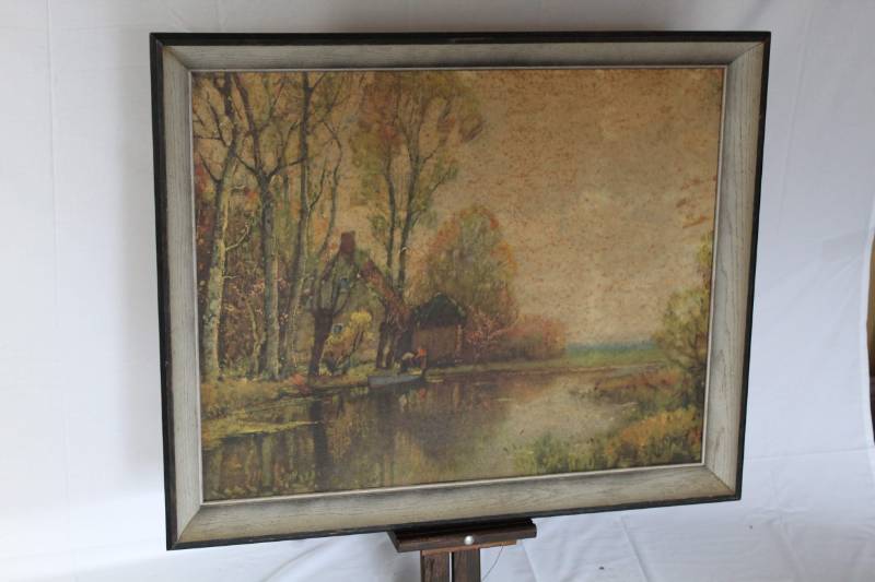 lot 25 image: Still Life of Cabin in the Woods