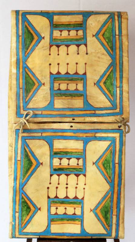 lot 29 image: Native American Parfleche Envelope