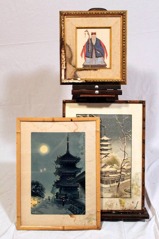 lot 1149 image: Uchida Woodblock Prints and Emperor Paintings