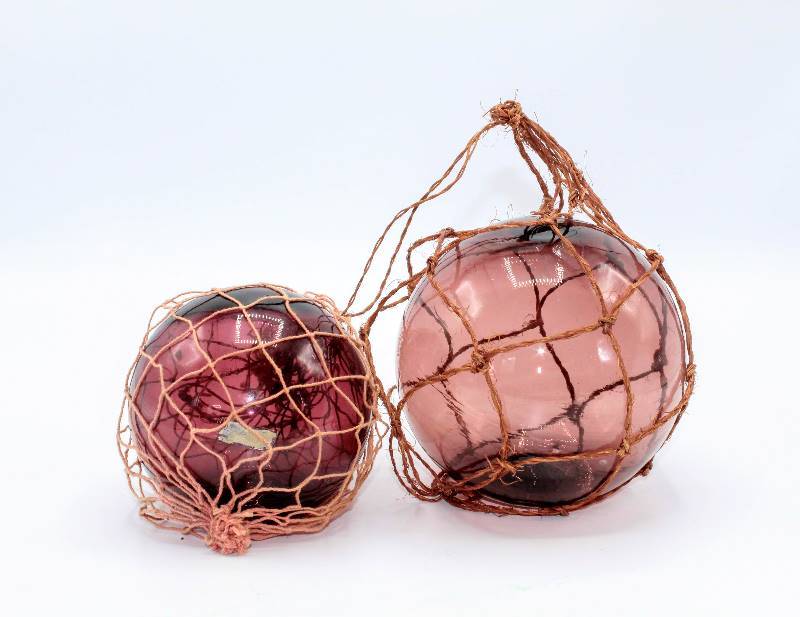 lot 1086 image: Two Japanese Glass Floats Buoys