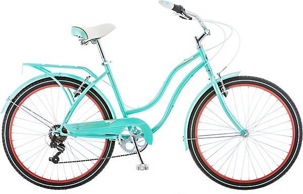 lot 1163 image: Schwinn� Womens Perla 26 7-Speed Cruiser Bicycle