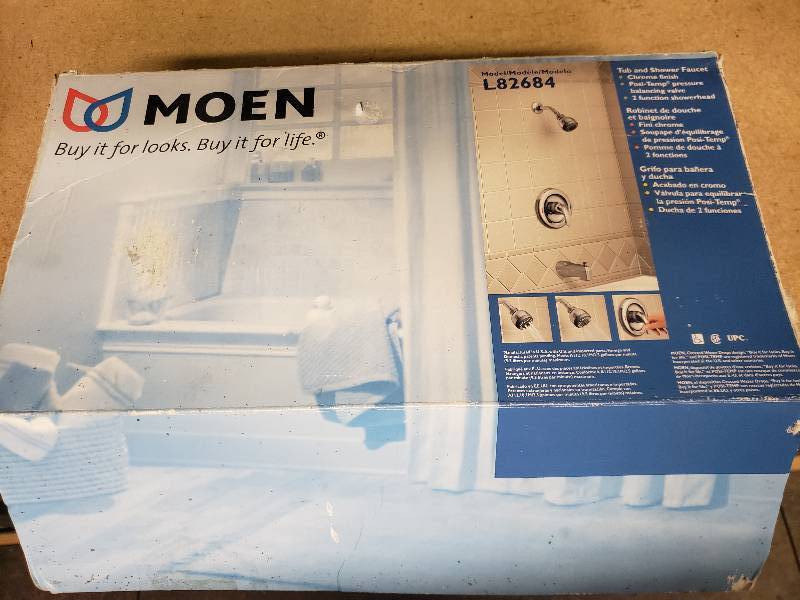 lot 1189 image: Moen Tub and Shower Faucet