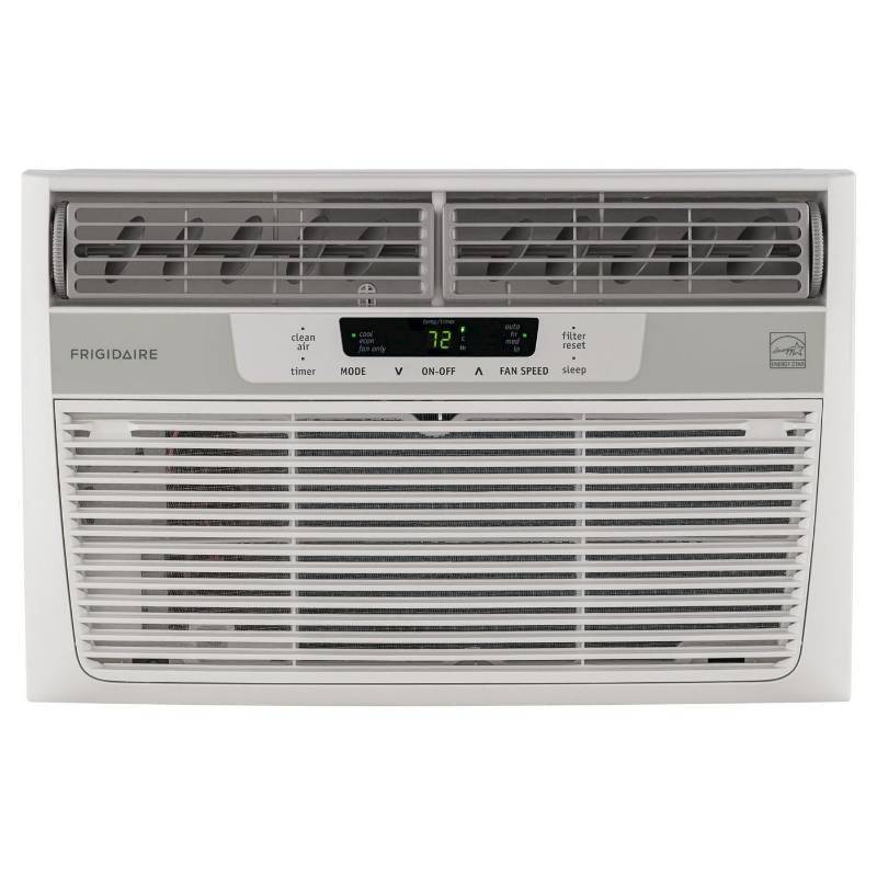 lot 7533 image: Frigidaire FFRE0833U1E 8000 BTU Window-Mounted Mini-Compact Air Conditioner with Temperature Sensing