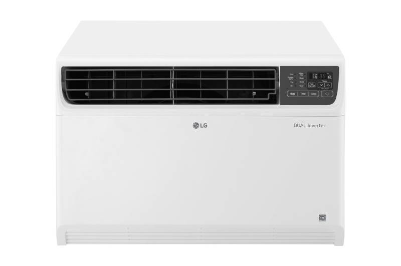 lot 7551 image: LG LW1517IVSM 14,000 BTU DUAL Inverter Smart wi-fi Enabled Window Air Conditioner