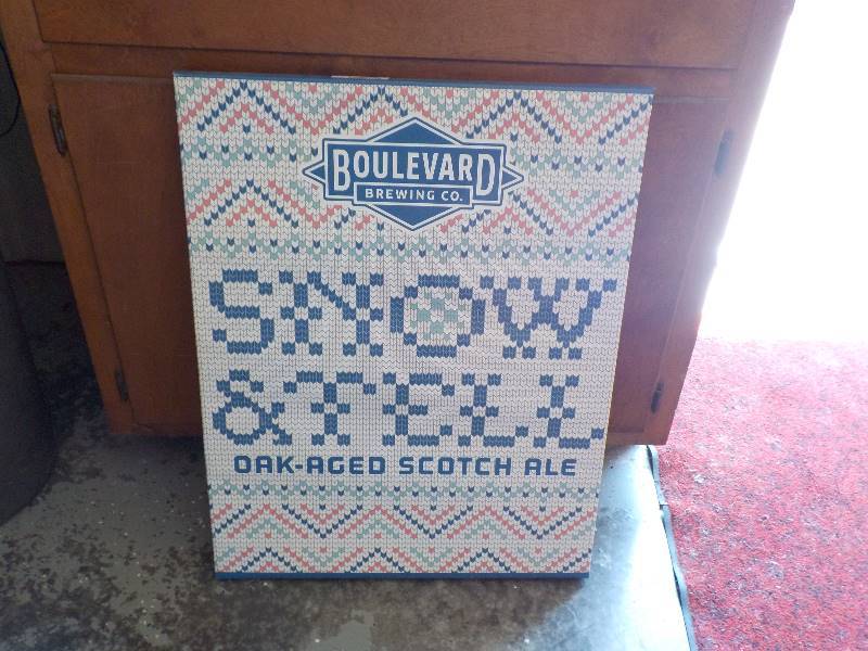 lot 5841 image: boulevard brewing co. canvas sign