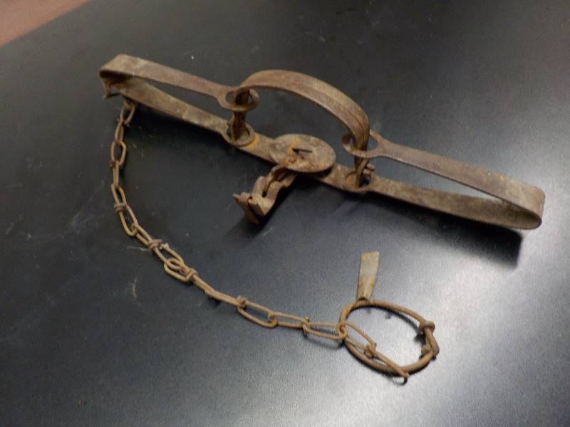 lot 5843 image: antique trap