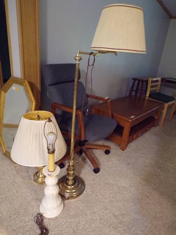 lot 1703 image: 3 Lamps
