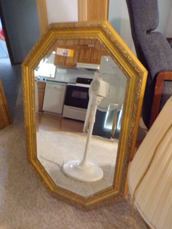 lot 1704 image: Framed Mirror