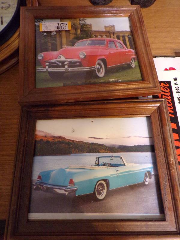 lot 1736 image: Framed Advertisement