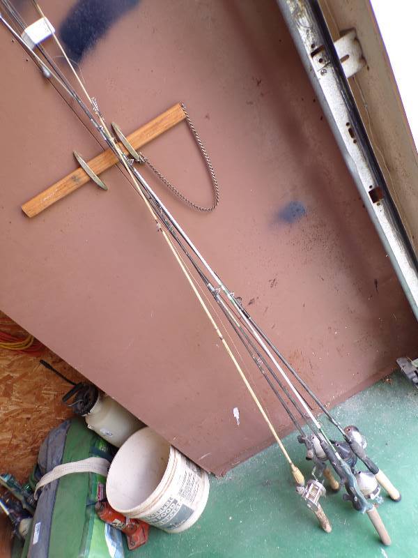 lot 1790 image: Group of Fishing Poles